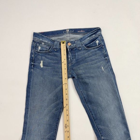 7 For All Mankind Rocker Jeans - Picture 14 of 15